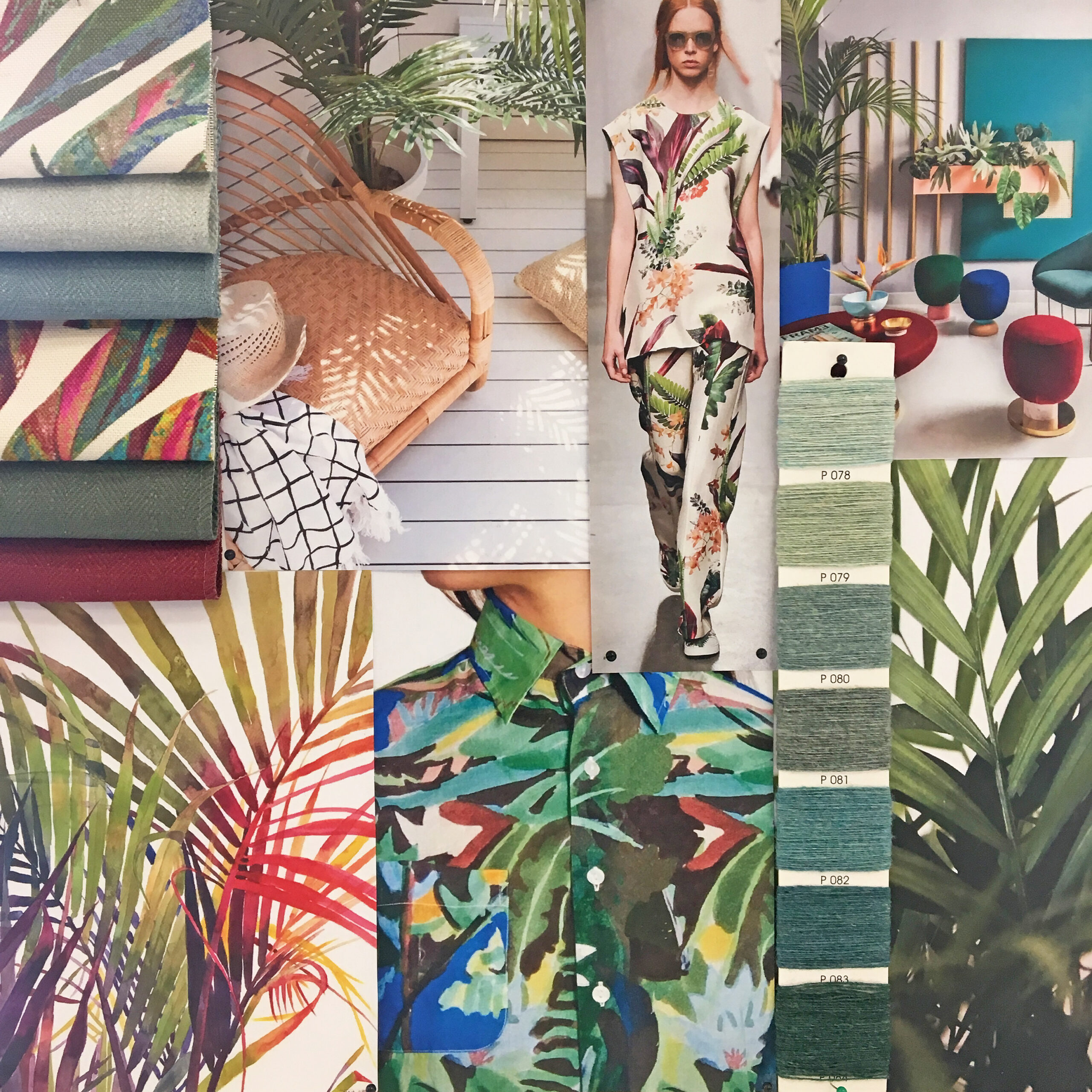 Tropical Mood Board