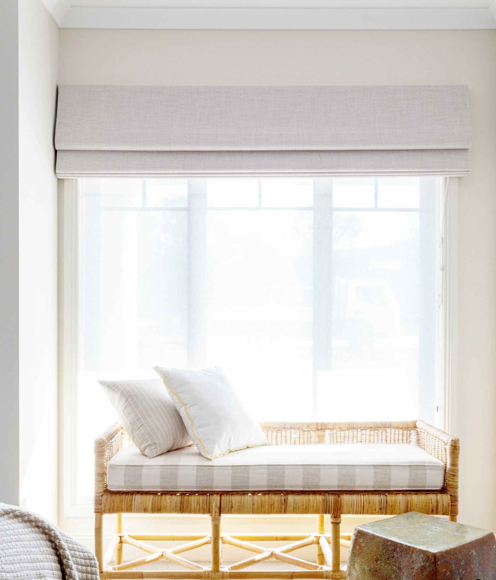 Hard Roman Blinds dollar curtains + blinds