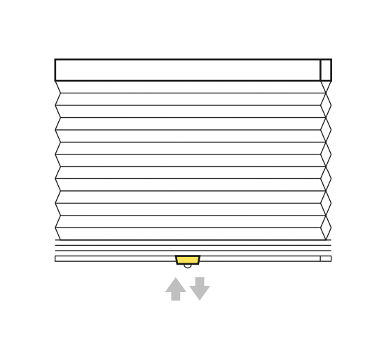 CordLess Cellular Blinds