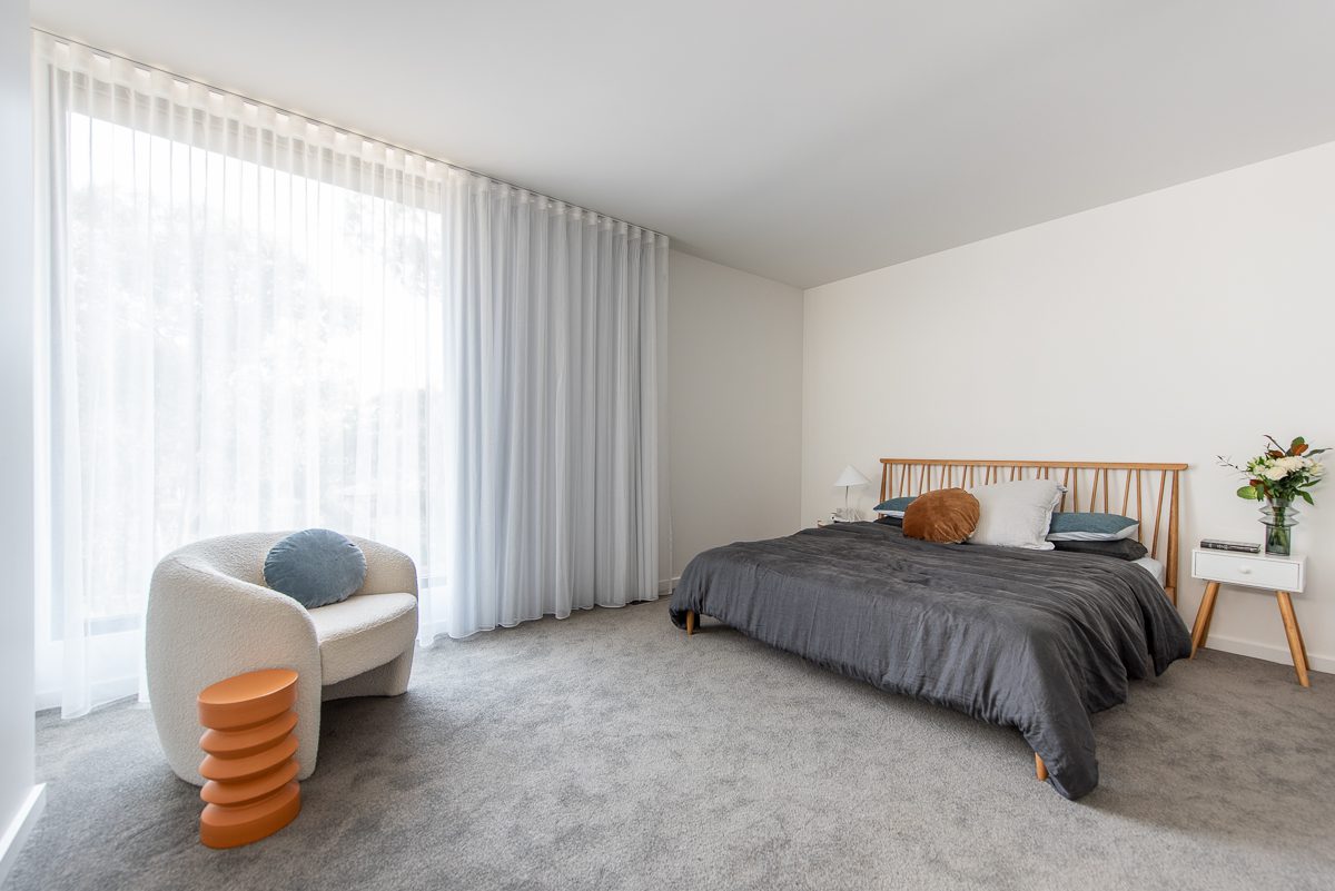 Double Wave Fold Curtains