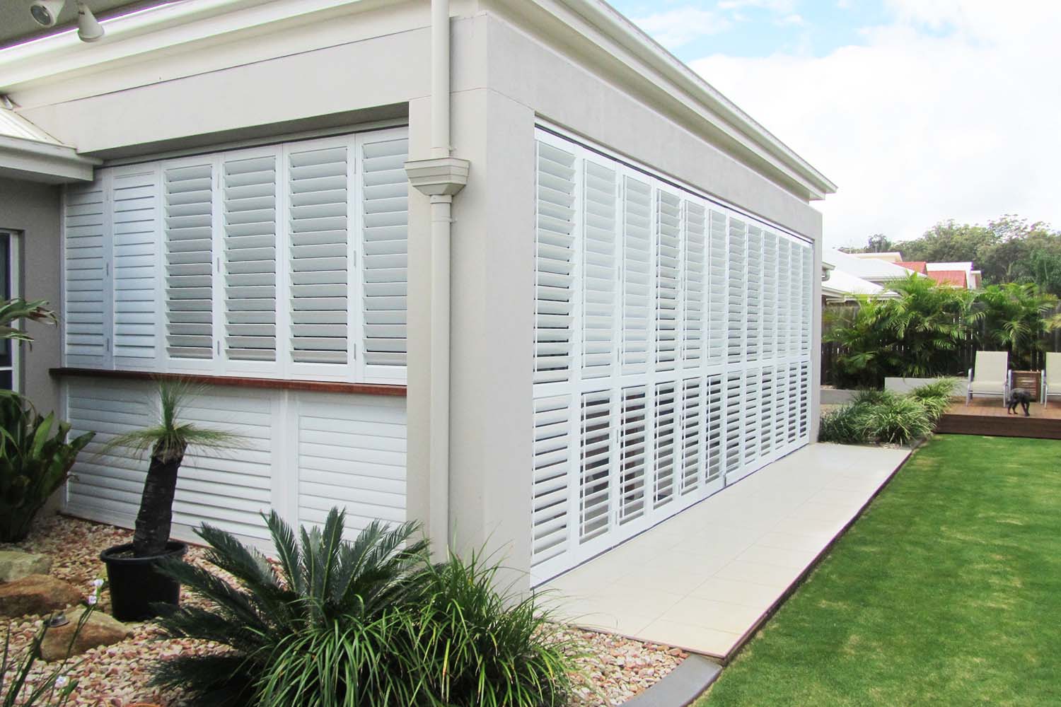 Outdoor Aluminium Shutters