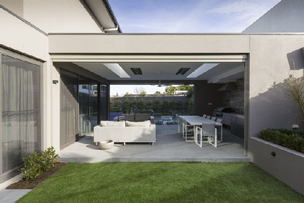 Automated Zipscreen Awnings Automated Zipscreen Awning