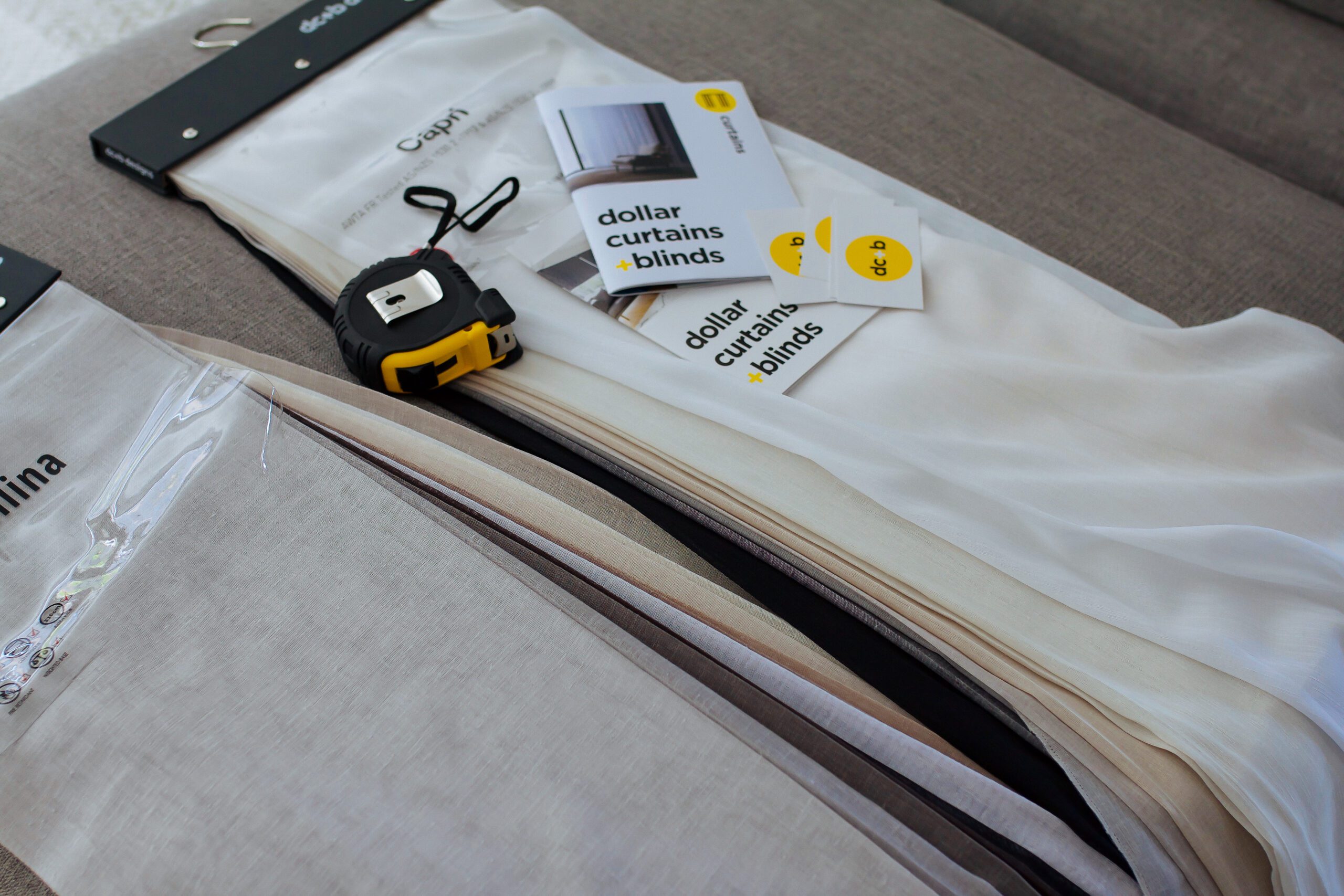 Free Design, Measure + Quote dollar curtains + blinds