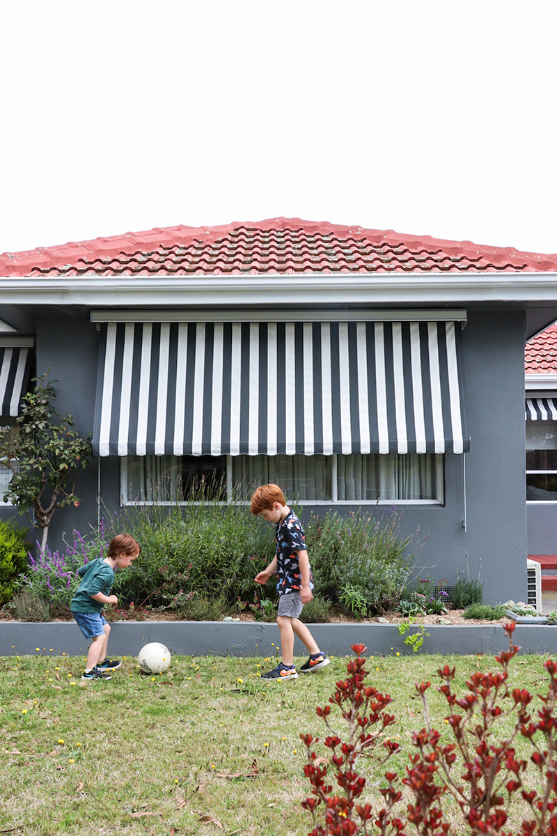 Black and White Awnings