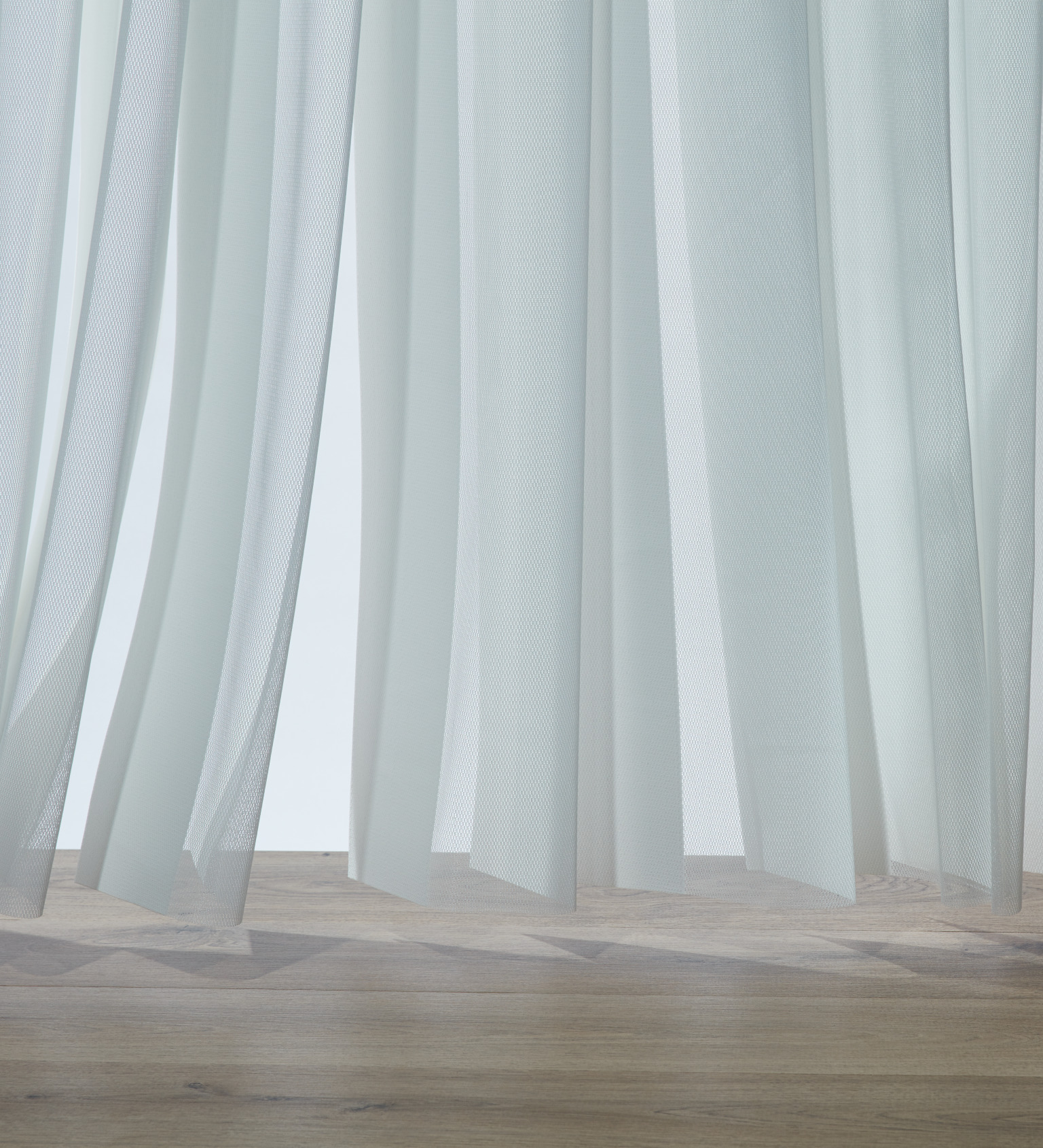Off-white Veri Shade Blinds gently swaying